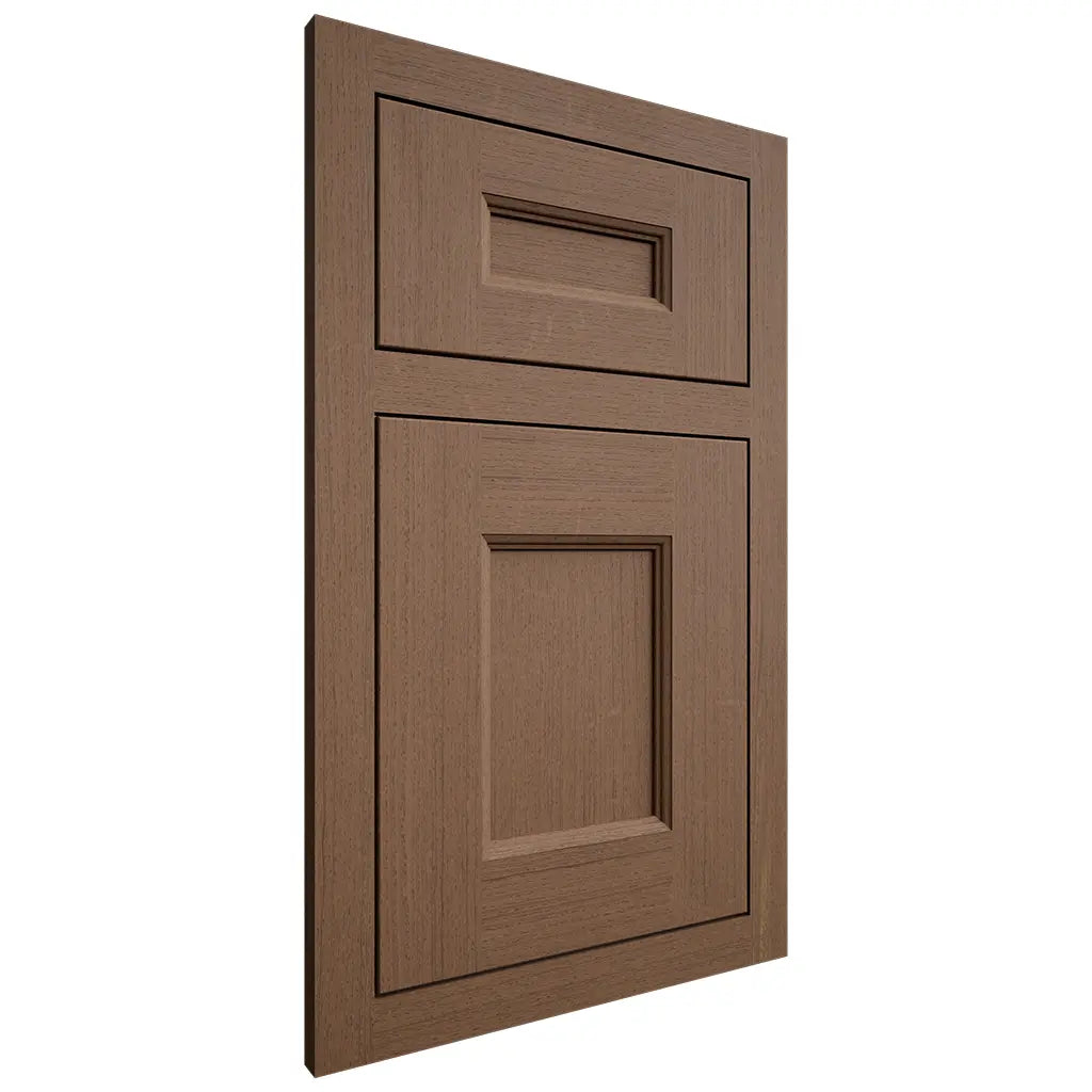 Shiloh Cabinetry Flush Inset Aspen White Oak Quarter Sawn Autumn Door