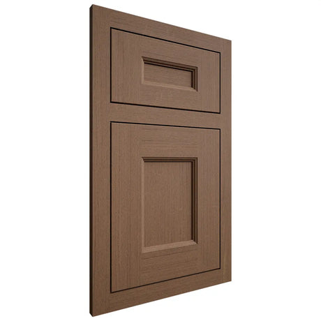 Shiloh Cabinetry Flush Inset Aspen White Oak Quarter Sawn Autumn Door