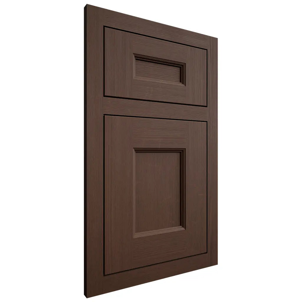 Shiloh Cabinetry Flush Inset Aspen White Oak Quarter Sawn Braun Door