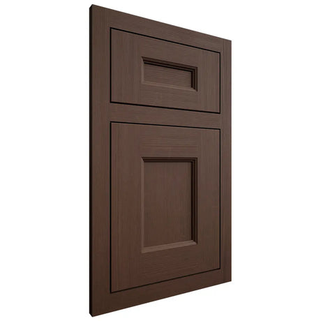 Shiloh Cabinetry Flush Inset Aspen White Oak Quarter Sawn Braun Door