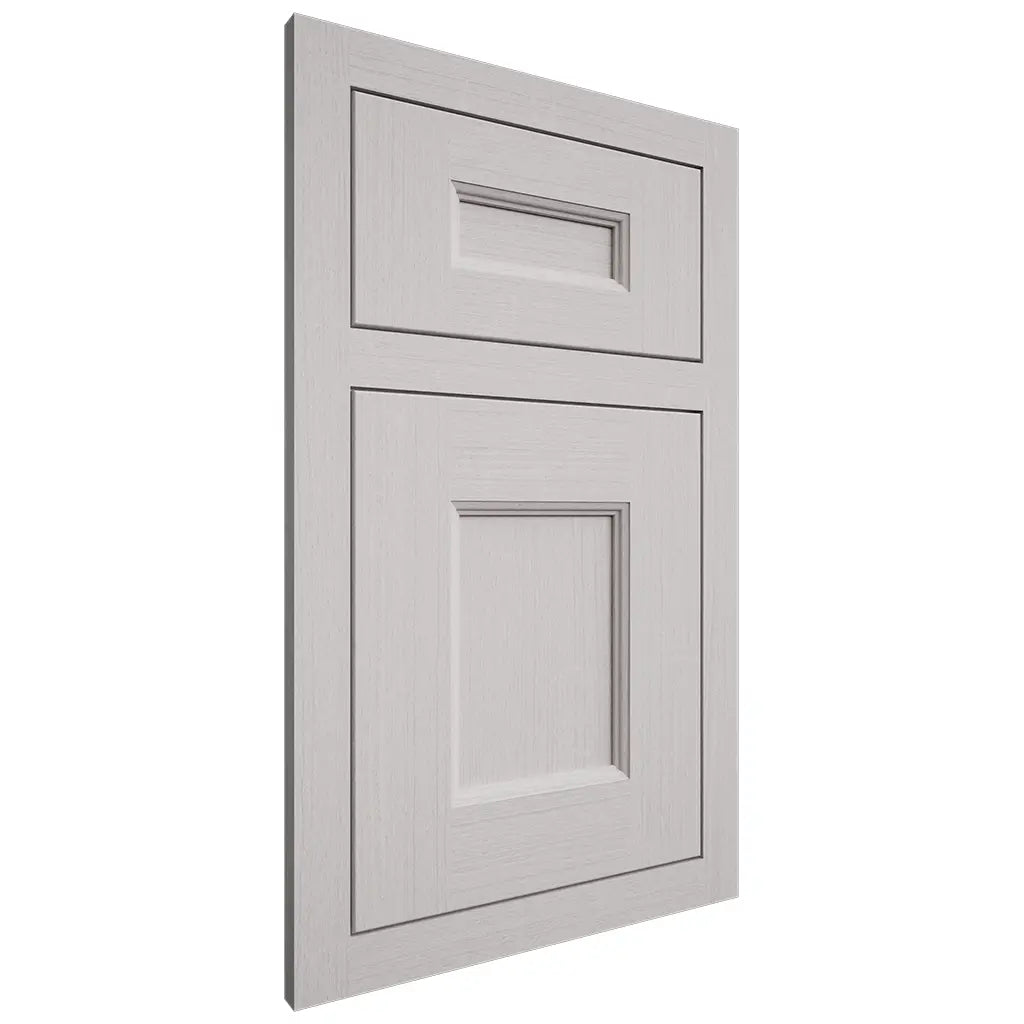 Shiloh Cabinetry Flush Inset Aspen White Oak Quarter Sawn Cotton Door
