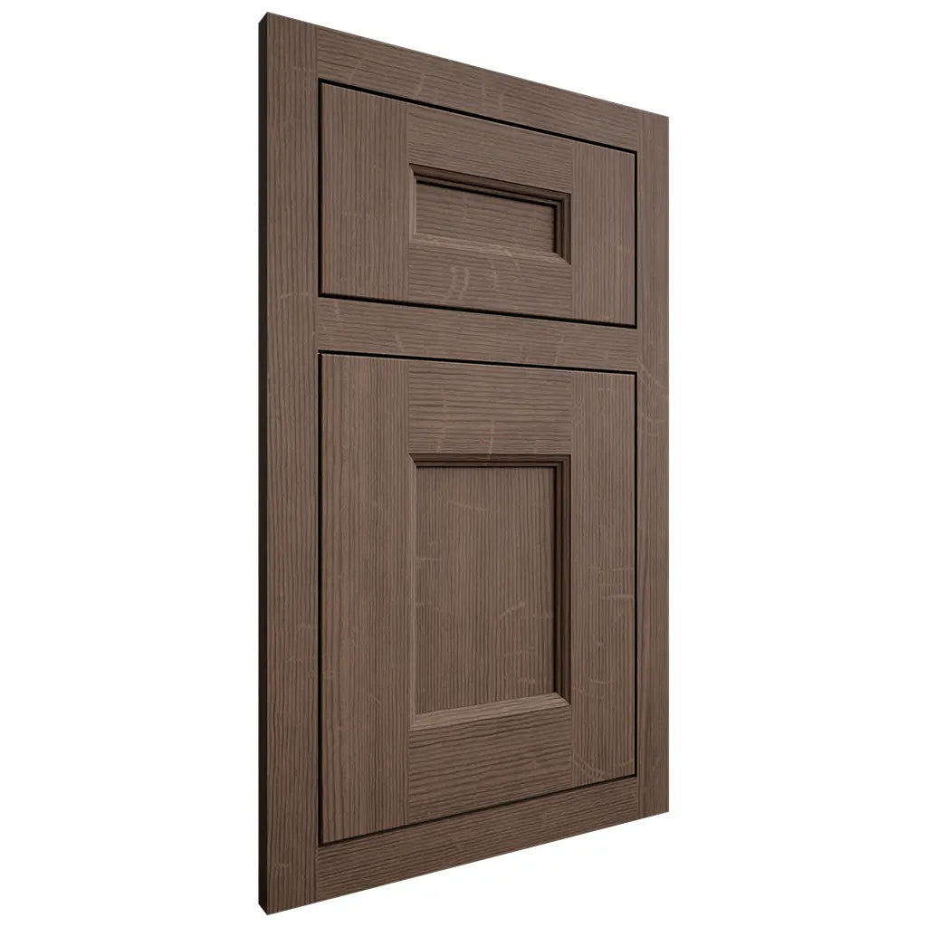 Shiloh Cabinetry Flush Inset Aspen White Oak Quarter Sawn Mineral Door