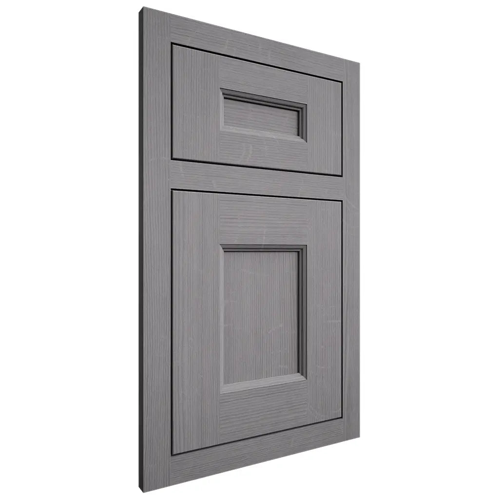 Shiloh Cabinetry Flush Inset Aspen White Oak Quarter Sawn Sterling Door