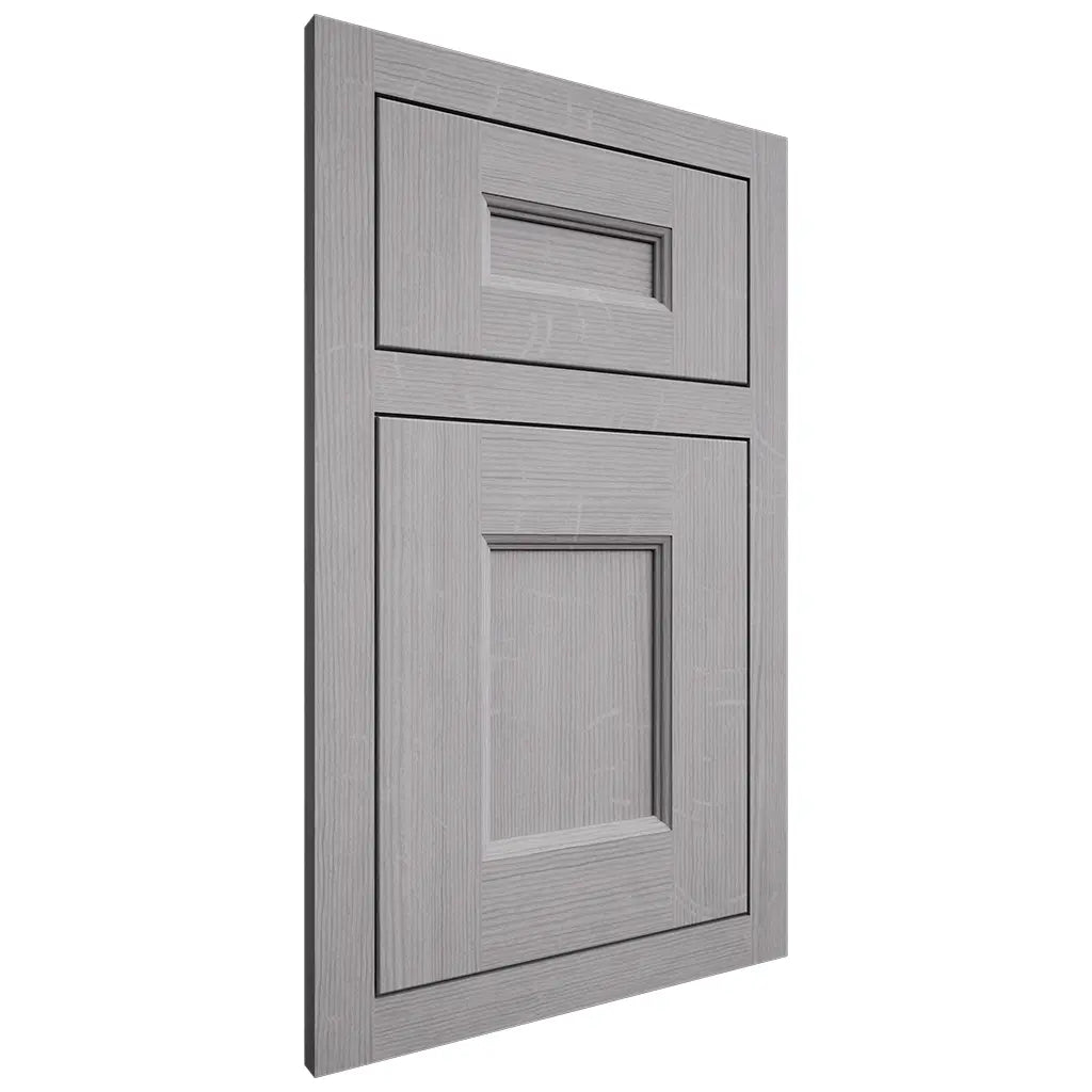 Shiloh Cabinetry Flush Inset Aspen White Oak Quarter Sawn Stratus Door