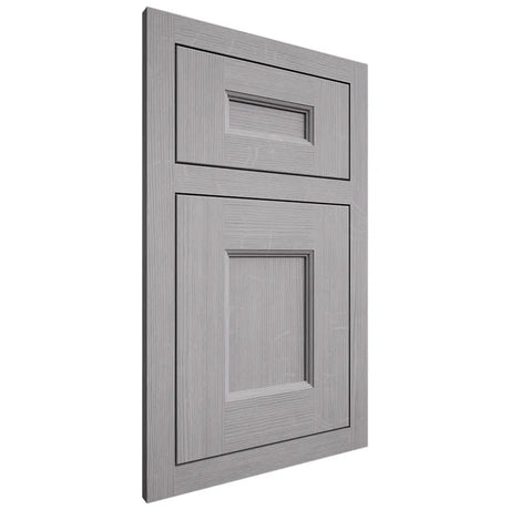 Shiloh Cabinetry Flush Inset Aspen White Oak Quarter Sawn Stratus Door