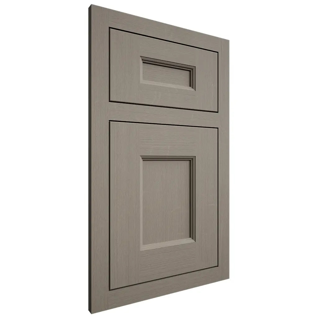Shiloh Cabinetry Flush Inset Aspen White Oak Quarter Sawn Thyme Door