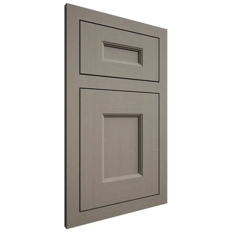 Shiloh Cabinetry Flush Inset Aspen White Oak Quarter Sawn Thyme Door