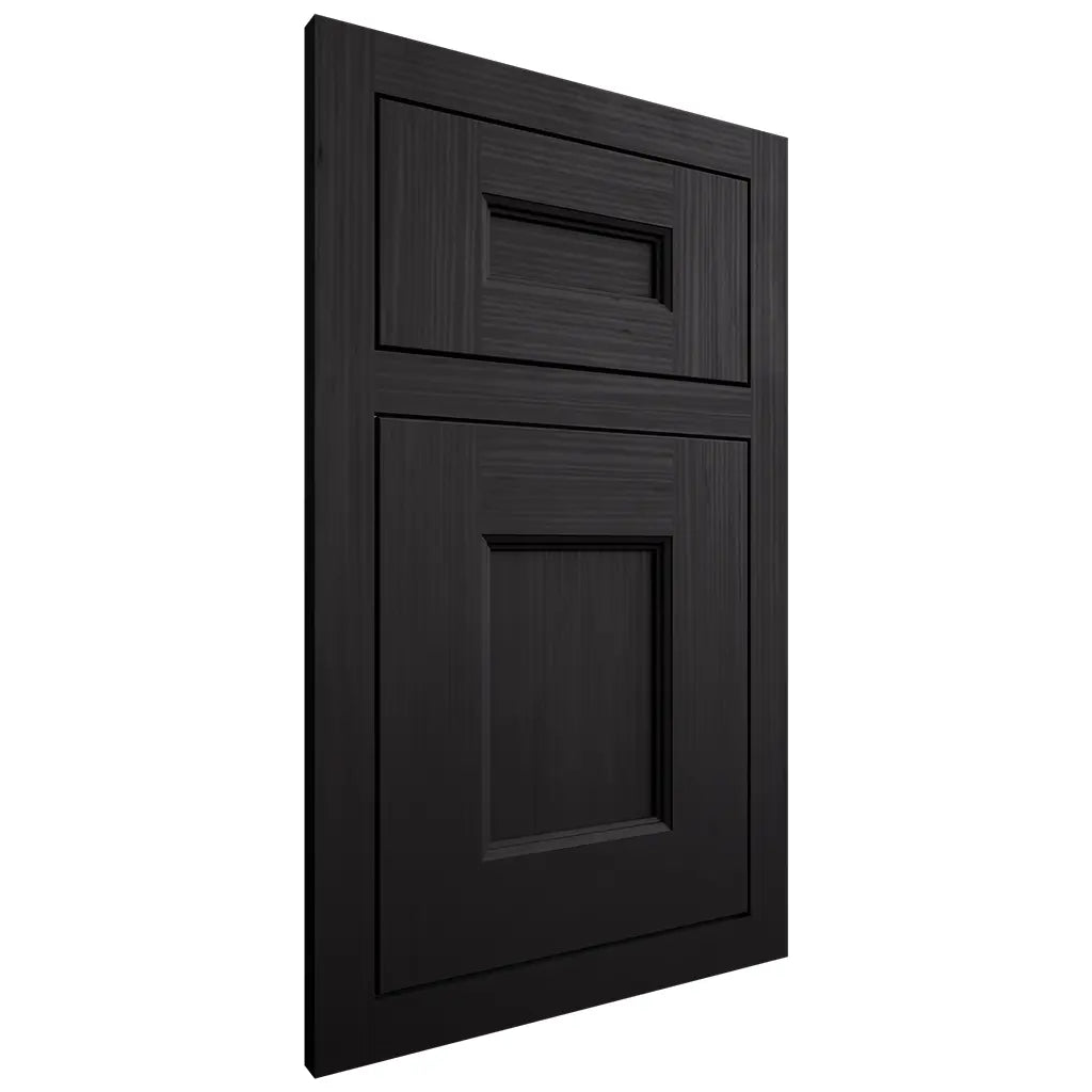 Shiloh Cabinetry Flush Inset Aspen White Oak Rift Cut Espresso Door