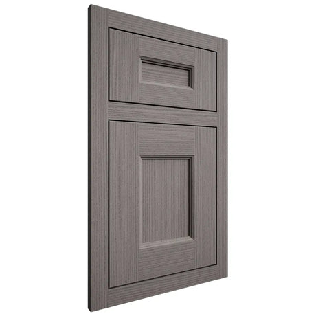 Shiloh Cabinetry Flush Inset Aspen White Oak Rift Cut Flagstone Door