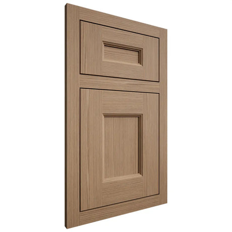 Shiloh Cabinetry Flush Inset Aspen White Oak Rift Cut Natural Door