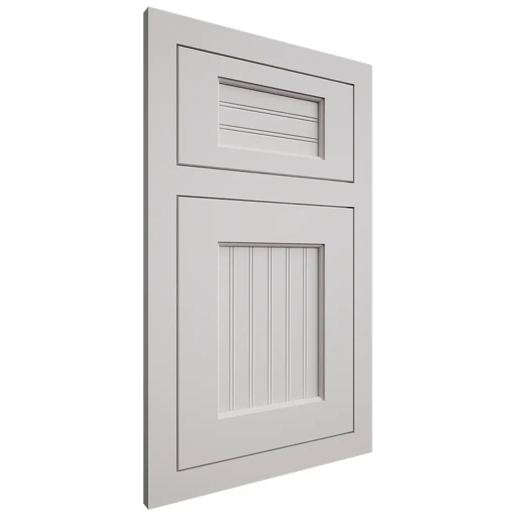 Shiloh Cabinetry Flush Inset Beaded Century Paintable Repose Gray Door