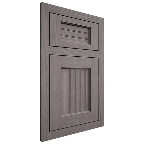 Shiloh Cabinetry Flush Inset Beaded Century White Oak Quarter Sawn Flagstone Door