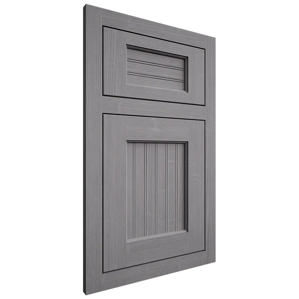 Shiloh Cabinetry Flush Inset Beaded Century White Oak Quarter Sawn Sterling Door