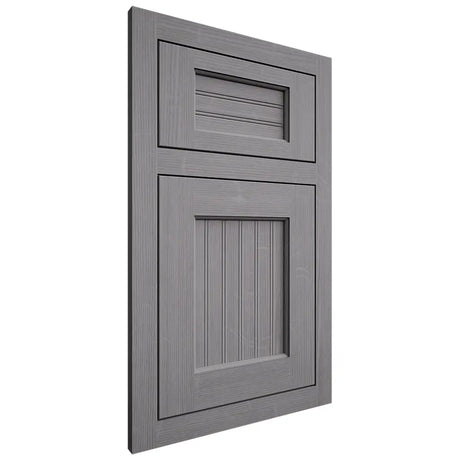 Shiloh Cabinetry Flush Inset Beaded Century White Oak Quarter Sawn Sterling Door