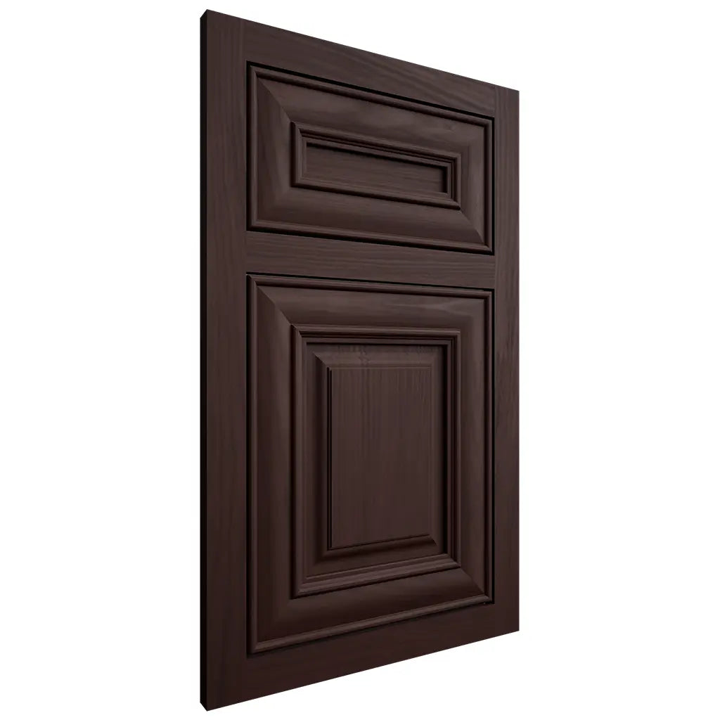 Shiloh Cabinetry Flush Inset Bradford Alder Plain Cut Bistre Door