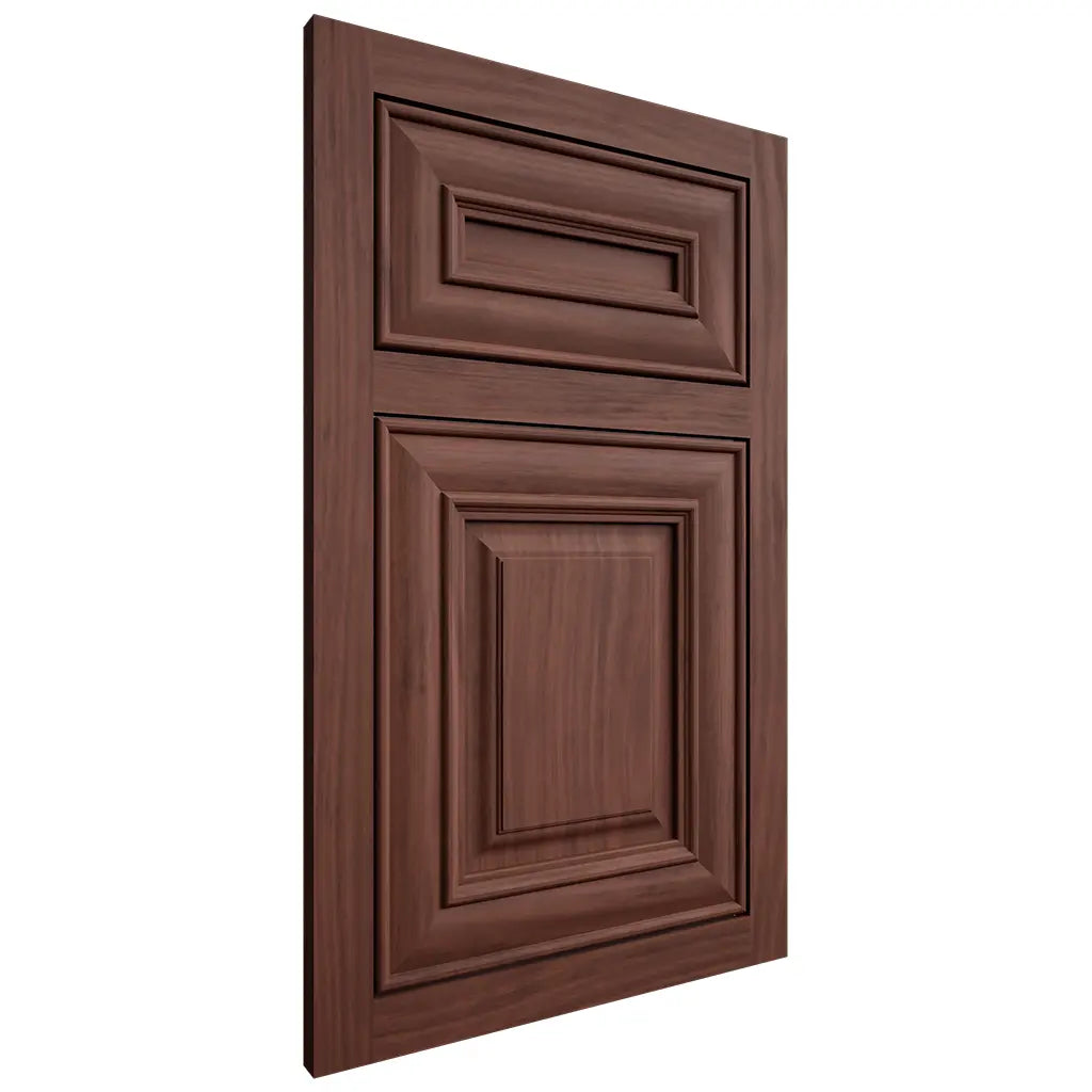 Shiloh Cabinetry Flush Inset Bradford Cherry Plain Cut Bourbon Door