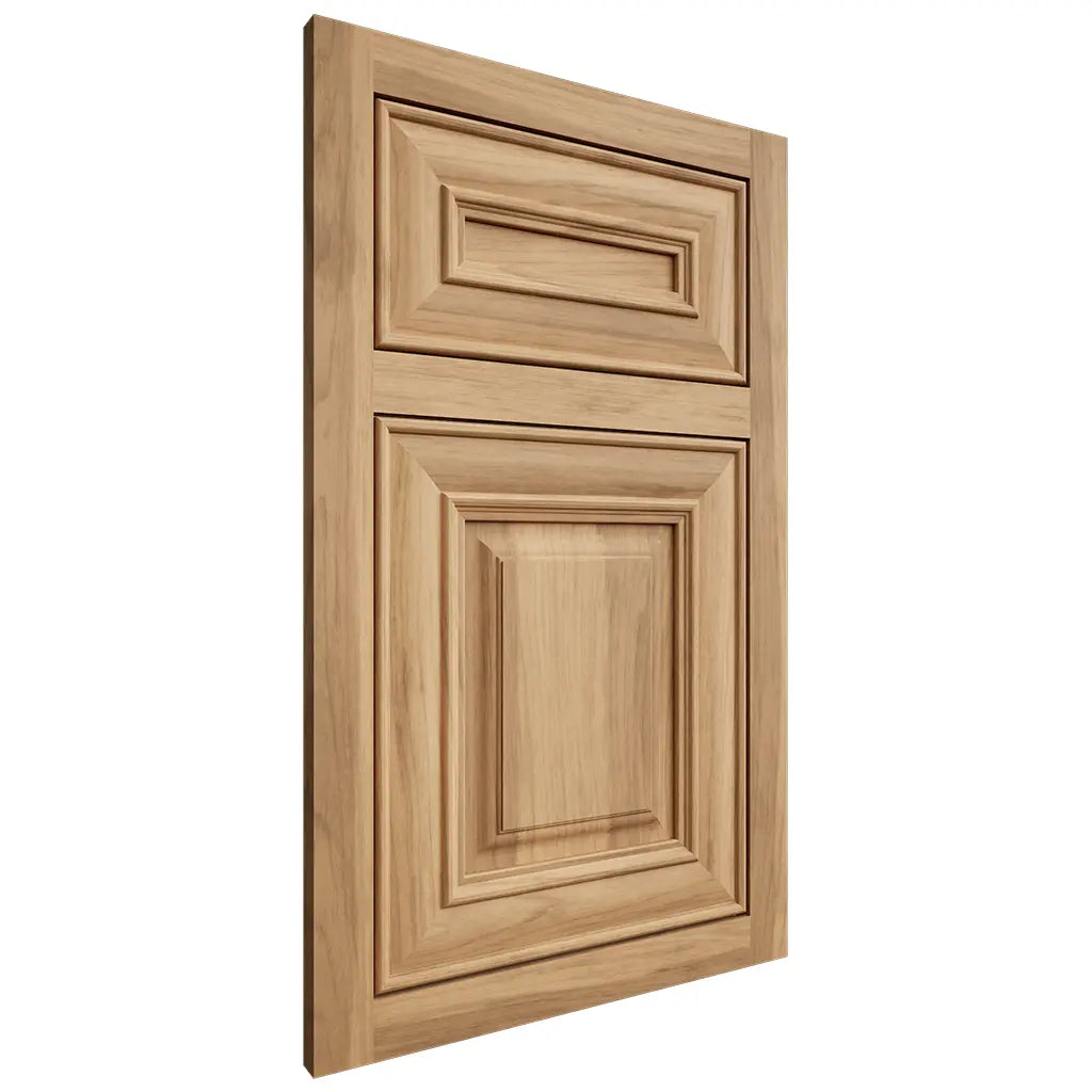 Shiloh Cabinetry Flush Inset Bradford Hickory Plain Cut Natural Door