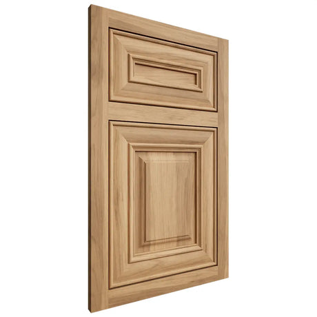 Shiloh Cabinetry Flush Inset Bradford Hickory Plain Cut Natural Door