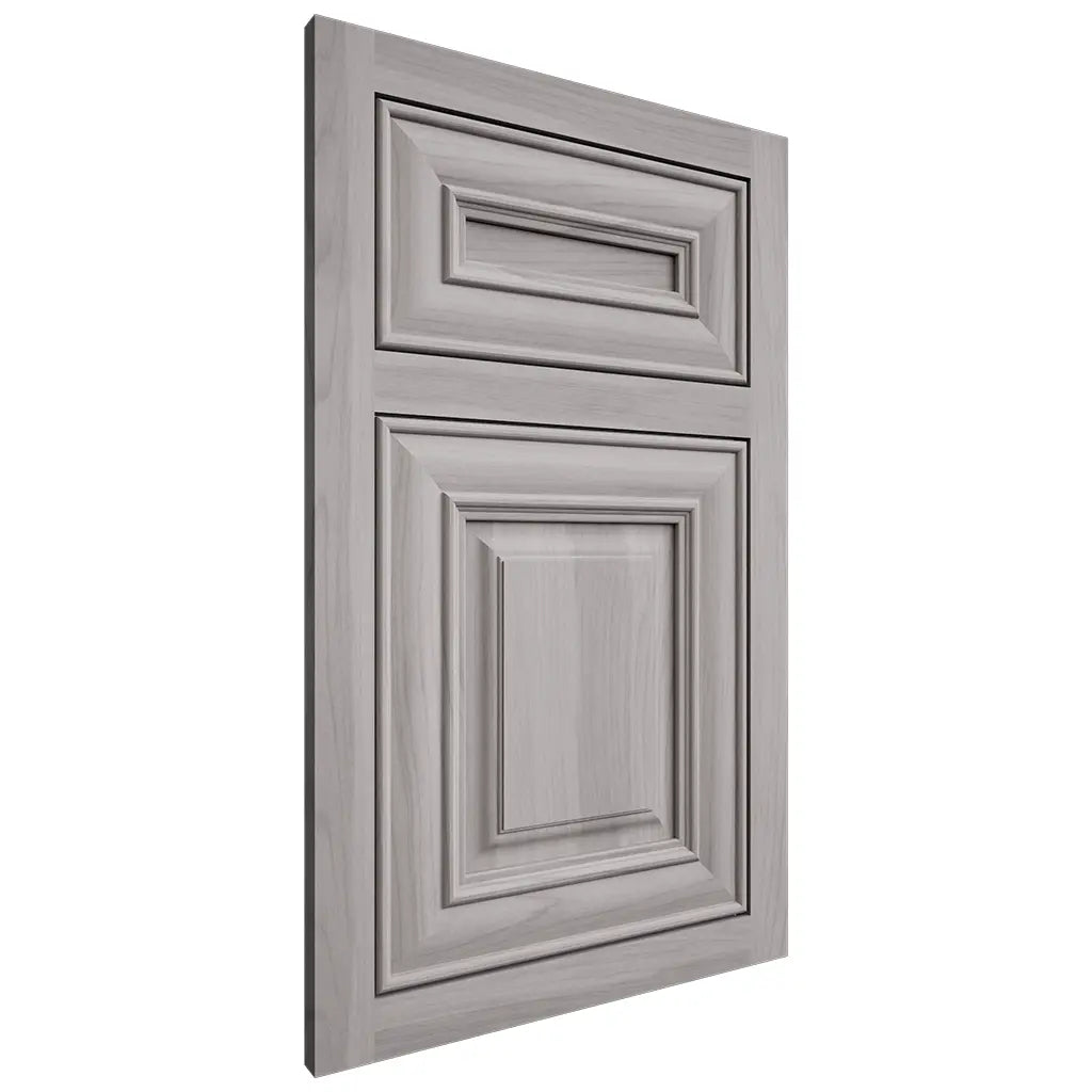 Shiloh Cabinetry Flush Inset Bradford Hickory Plain Cut Stratus Door