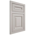 Shiloh Cabinetry Flush Inset Bradford Paintable Amazing Gray Door