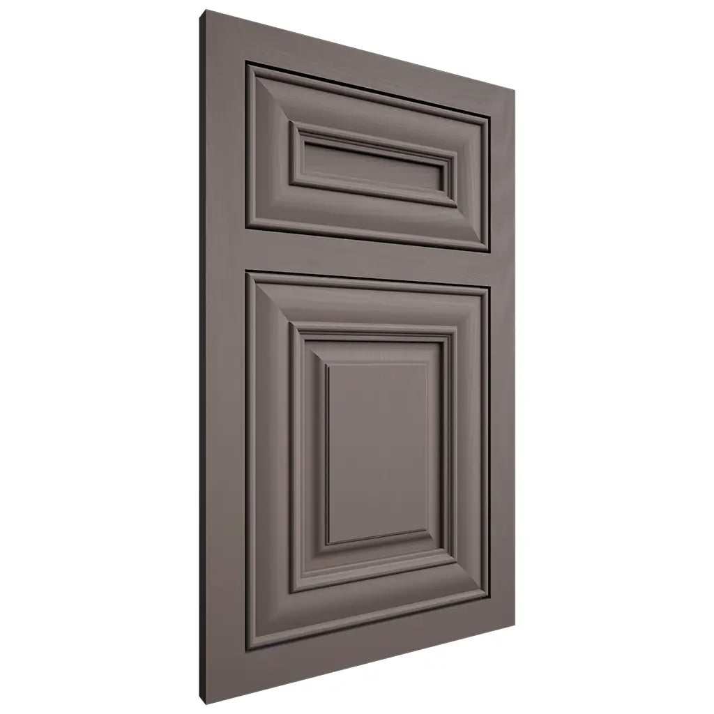 Shiloh Cabinetry Flush Inset Bradford Poplar Plain Cut Heatherstone Door