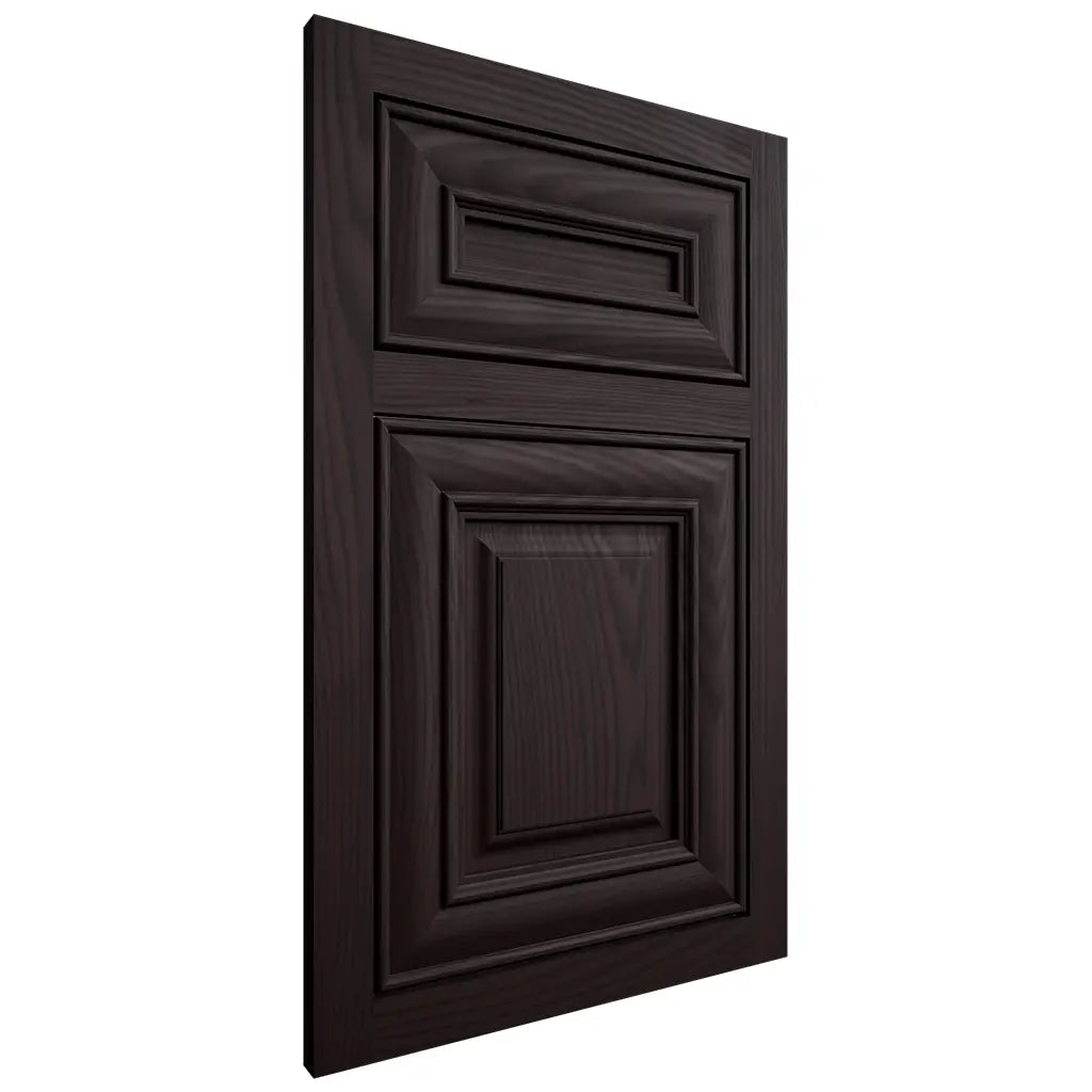Shiloh Cabinetry Flush Inset Bradford Red Oak Plain Cut Espresso Door