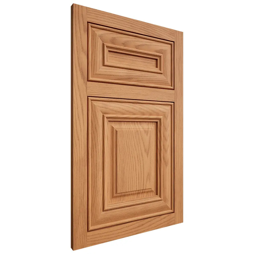 Shiloh Cabinetry Flush Inset Bradford Red Oak Plain Cut Medium Door