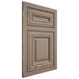 Shiloh Cabinetry Flush Inset Bradford White Oak Plain Cut Almond Door