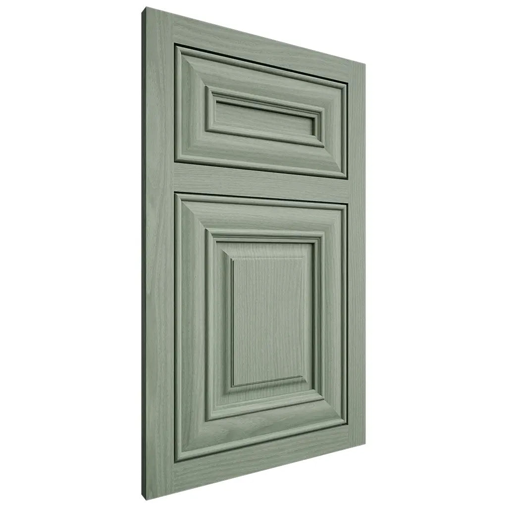 Shiloh Cabinetry Flush Inset Bradford White Oak Plain Cut Moss Door