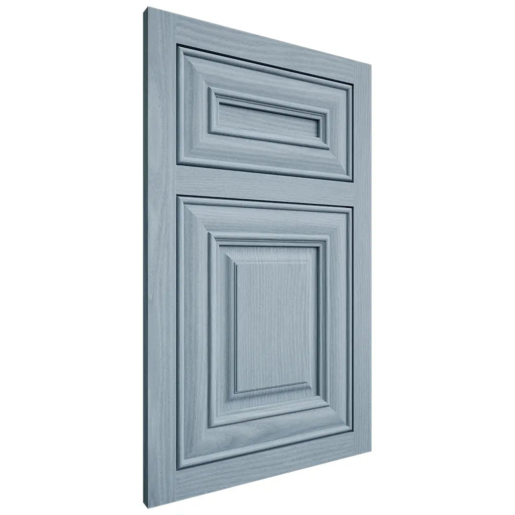 Shiloh Cabinetry Flush Inset Bradford White Oak Plain Cut Sky Door