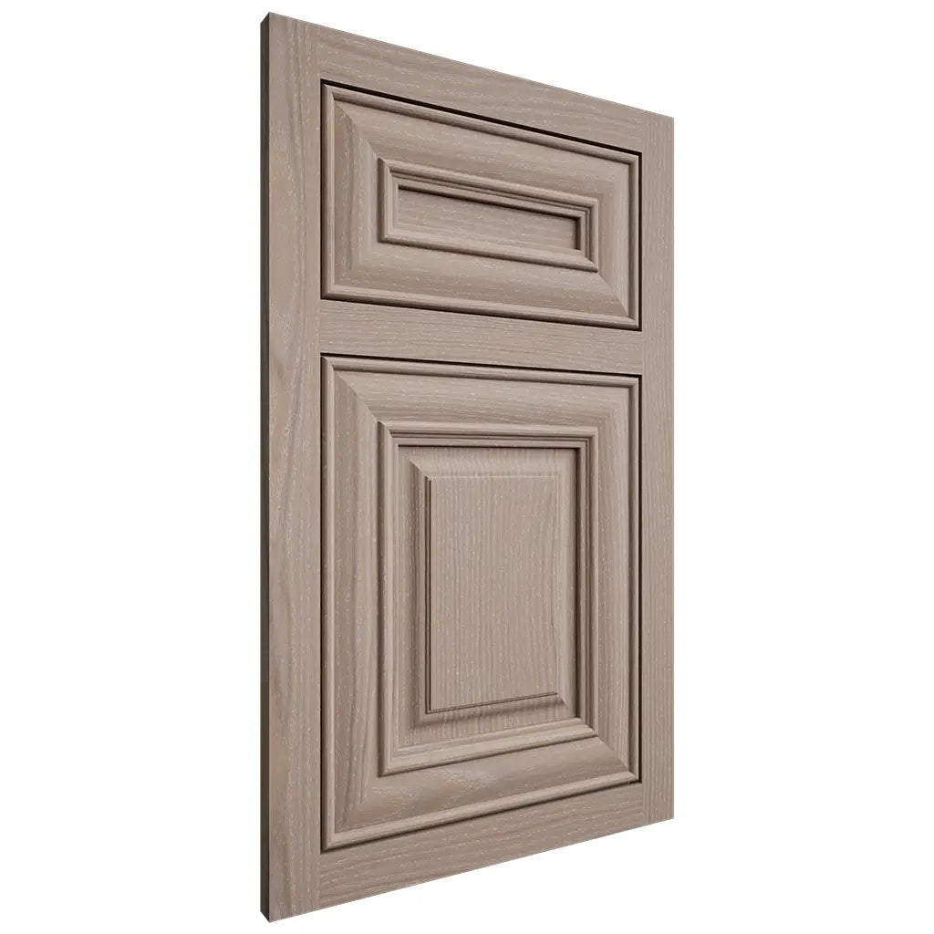 Shiloh Cabinetry Flush Inset Bradford White Oak Plain Cut Whitewash Door