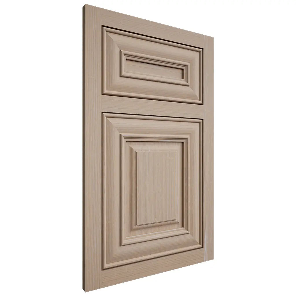 Shiloh Cabinetry Flush Inset Bradford White Oak Quarter Sawn Straw Door