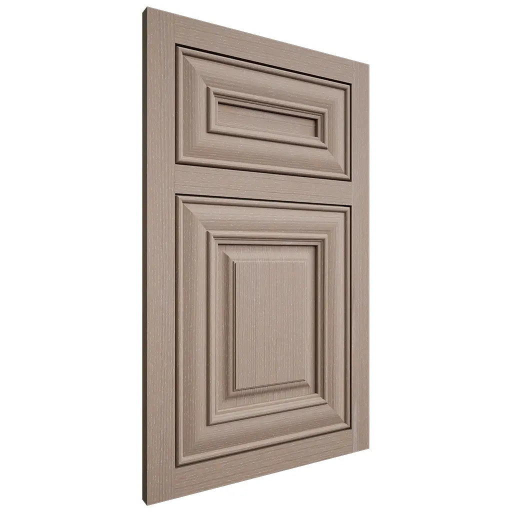 Shiloh Cabinetry Flush Inset Bradford White Oak Quarter Sawn Whitewash Door