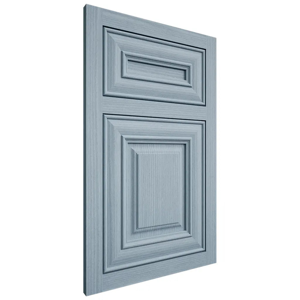 Shiloh Cabinetry Flush Inset Bradford White Oak Rift Cut Sky Door