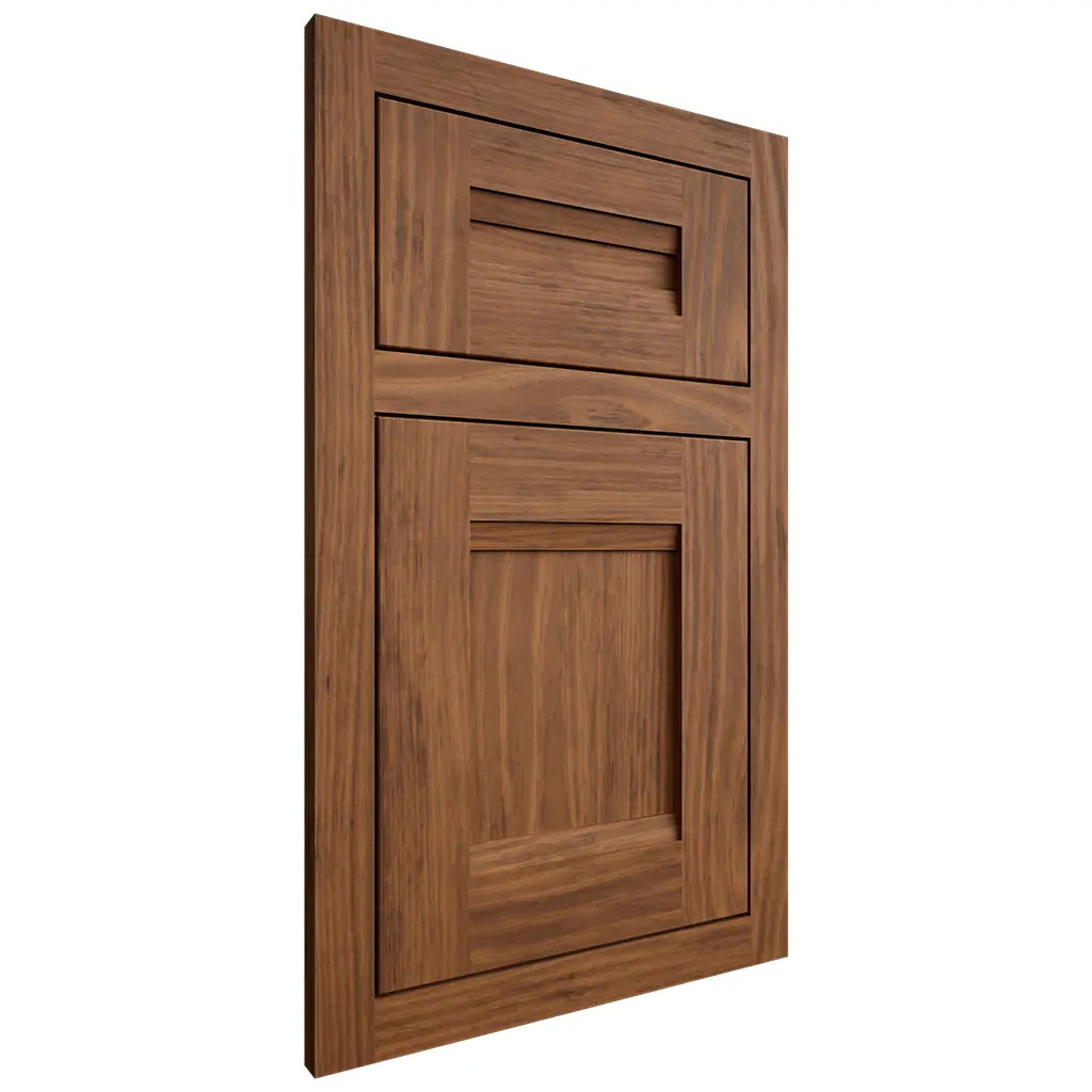 Shiloh Cabinetry Flush Inset Bristol Cherry Plain Cut Carob Door