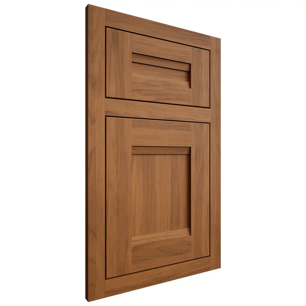 Shiloh Cabinetry Flush Inset Bristol Hickory Plain Cut Chestnut Door