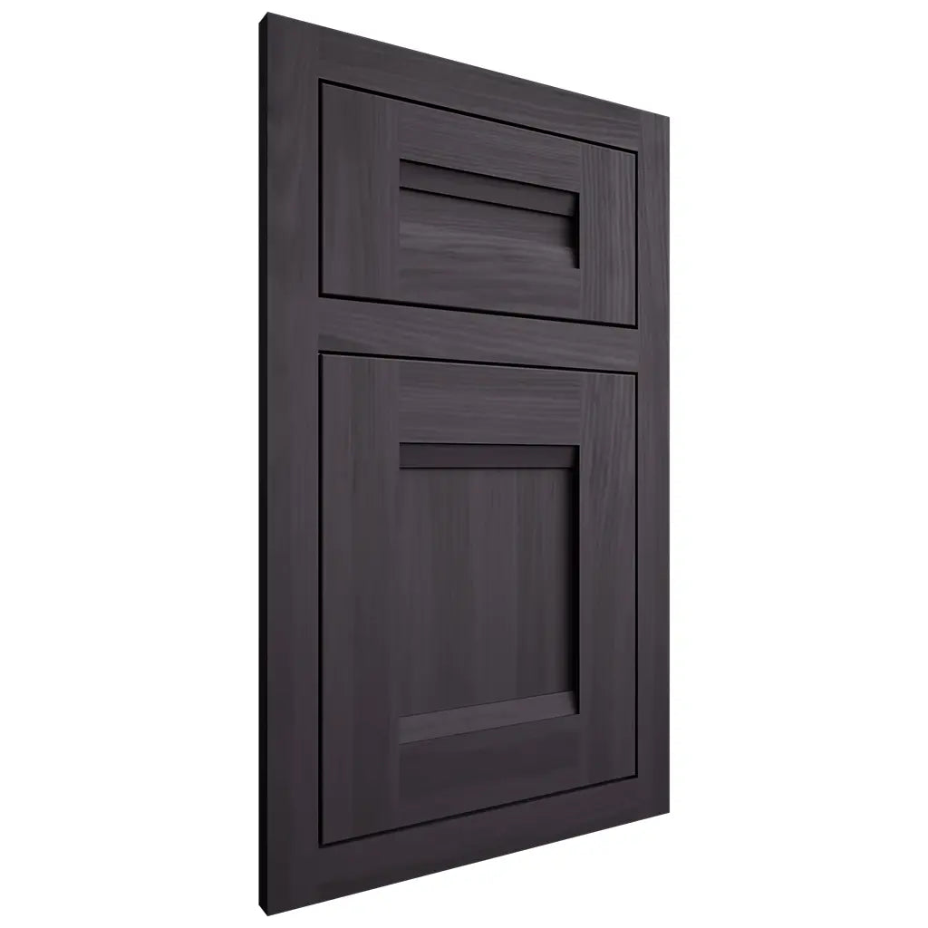 Shiloh Cabinetry Flush Inset Bristol Hickory Plain Cut Harbor Door