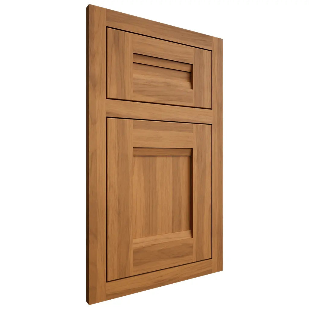 Shiloh Cabinetry Flush Inset Bristol Hickory Plain Cut Medium Door