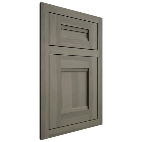 Shiloh Cabinetry Flush Inset Bristol Hickory Plain Cut Thyme Door
