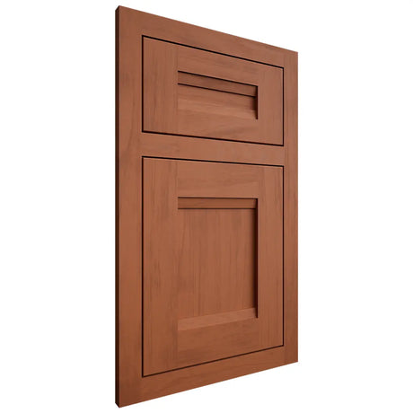 Shiloh Cabinetry Flush Inset Bristol Maple Plain Cut Spice Door