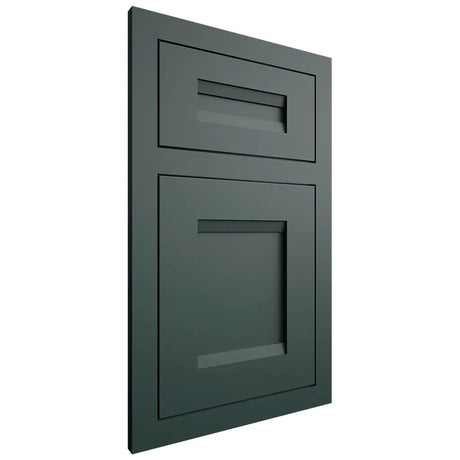 Shiloh Cabinetry Flush Inset Bristol Paintable Billiard Green Door