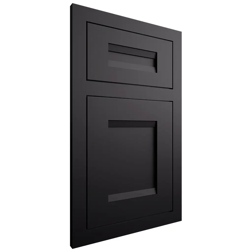 Shiloh Cabinetry Flush Inset Bristol Paintable Black Door