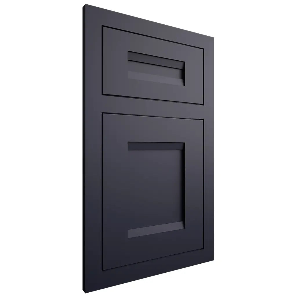 Shiloh Cabinetry Flush Inset Bristol Paintable Hale Navy Door