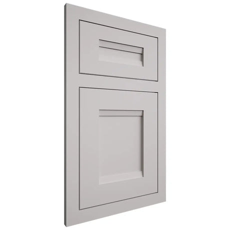 Shiloh Cabinetry Flush Inset Bristol Paintable Light French Gray Door