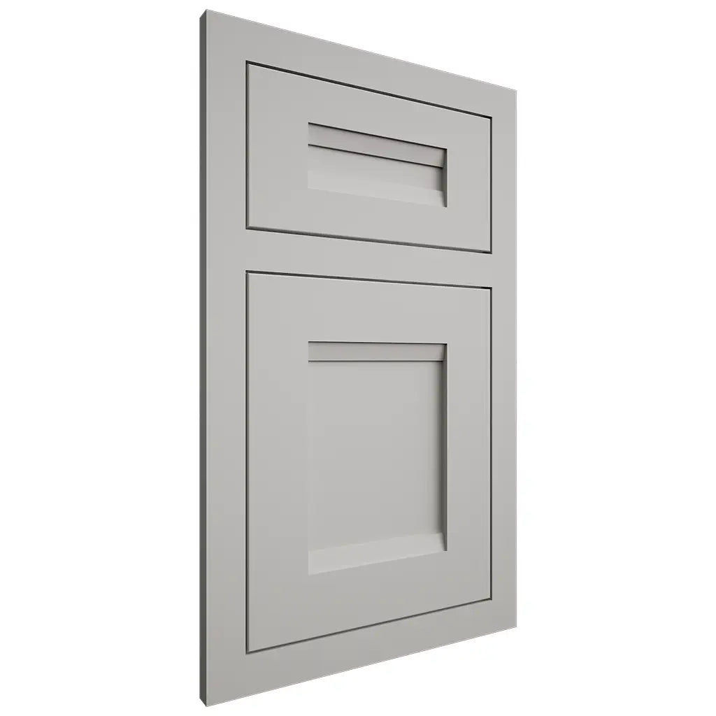 Shiloh Cabinetry Flush Inset Bristol Paintable Unusual Gray Door