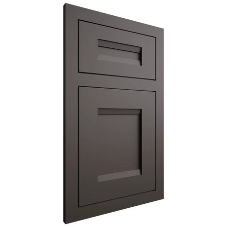 Shiloh Cabinetry Flush Inset Bristol Paintable Urbane Bronze Door