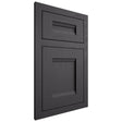 Shiloh Cabinetry Flush Inset Bristol Poplar Plain Cut Cadet Door