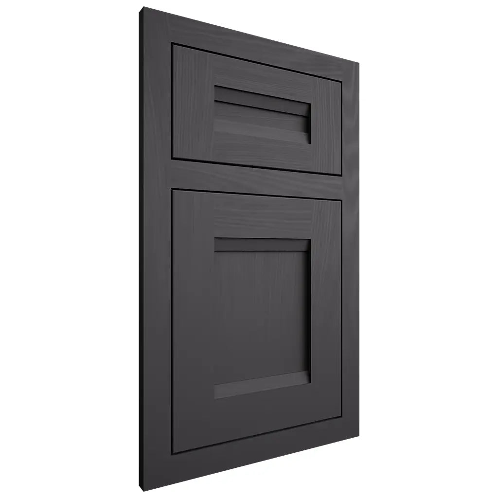 Shiloh Cabinetry Flush Inset Bristol Poplar Plain Cut Cadet Door