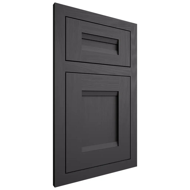 Shiloh Cabinetry Flush Inset Bristol Poplar Plain Cut Cadet Door