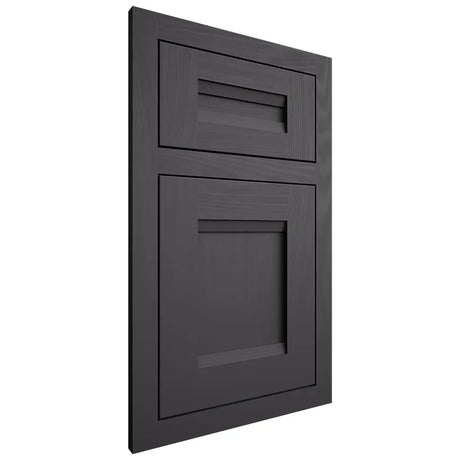 Shiloh Cabinetry Flush Inset Bristol Poplar Plain Cut Cadet Door
